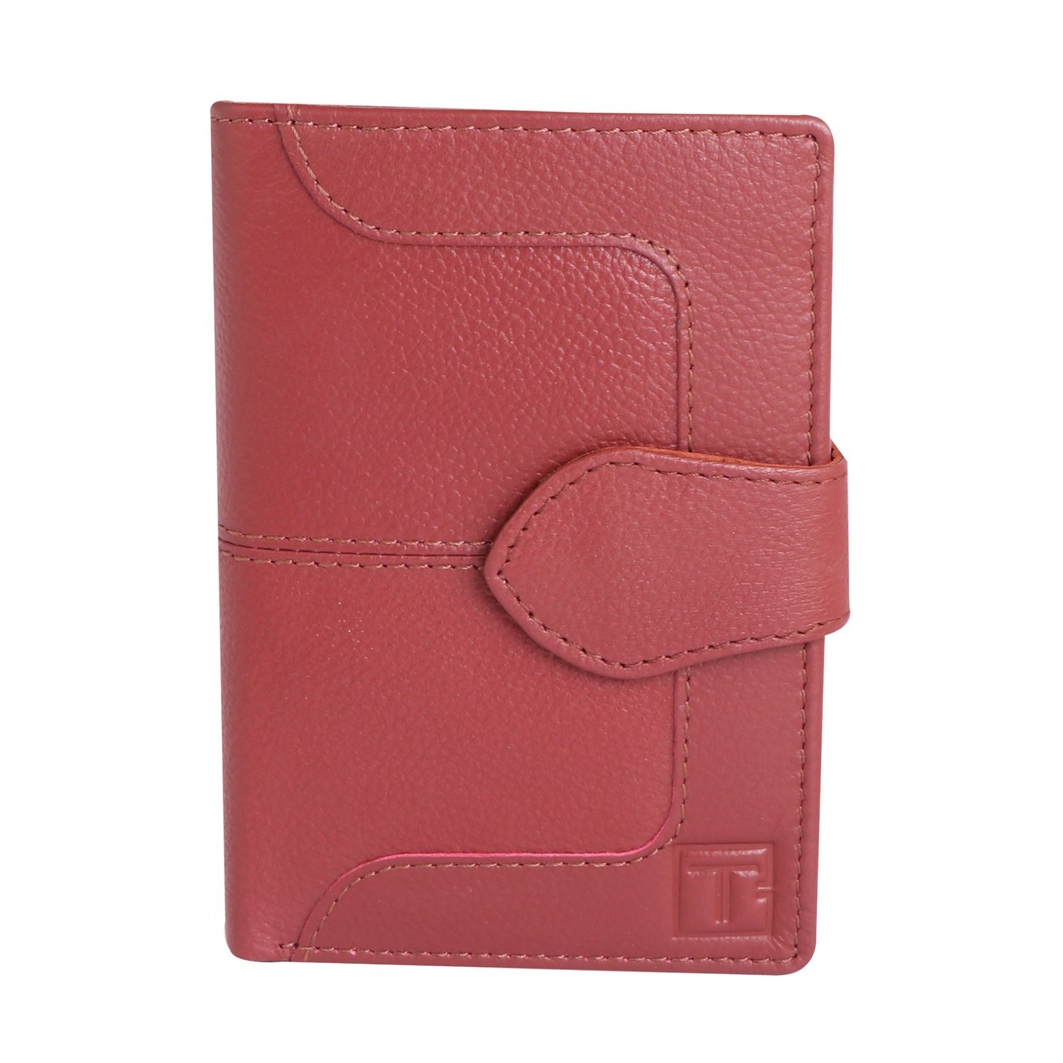 Crimson Red Bi-fold Wallet