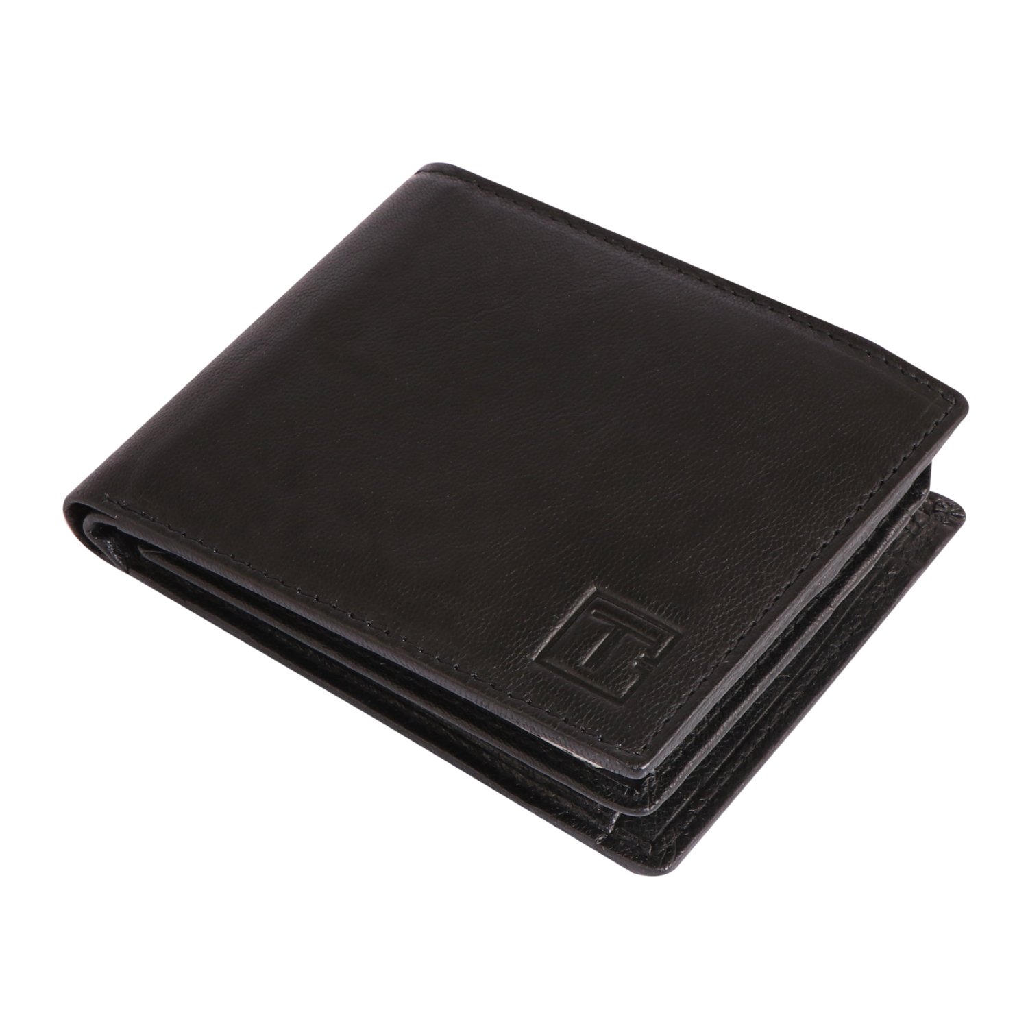 Executive Classic Espresso Brown Leather Bi-fold Wallet