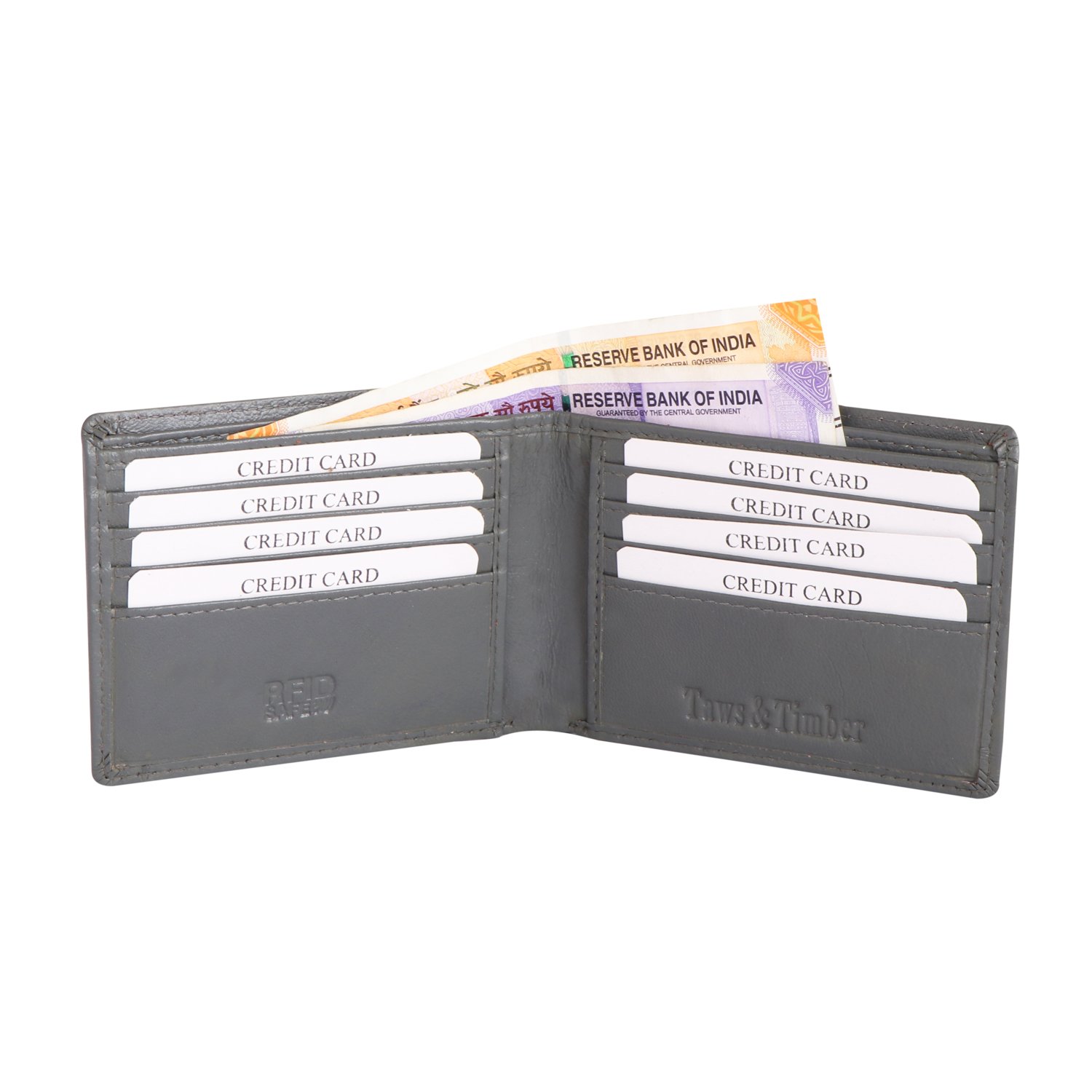 Premium Sleek and Modern Steel Gray Wallet
